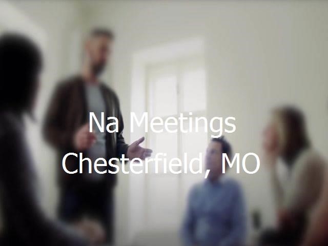 NA Meetings in Chesterfield