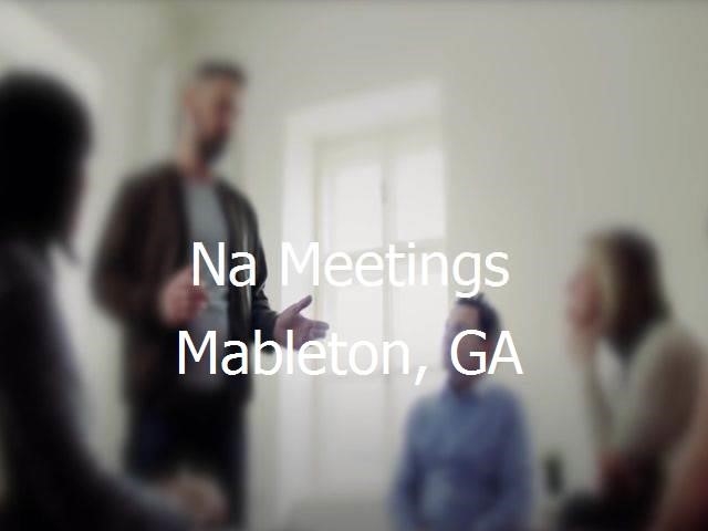 NA Meetings in Mableton